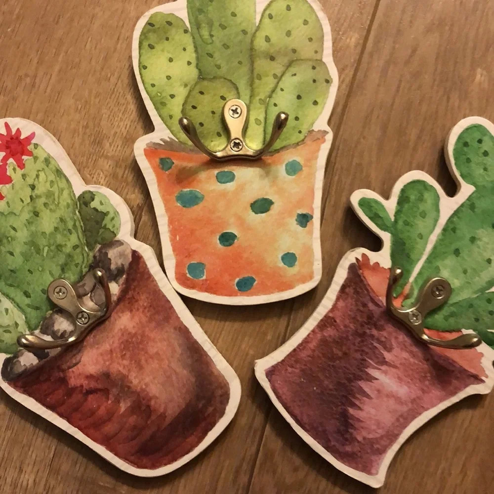 Cactus Wall Hooks